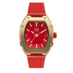 Montre femme ice boliday - red gold - plastic - small - 3h