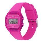 Montre femme ice digit retro - neon pink - clear - small Montre femme ice digit retro - neon pink - clear - small