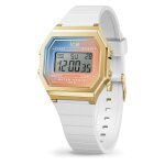 Montre femme ice digit retro - white majestic - small