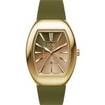 Montre femme ice - watch - 25176 ice boliday - dome - metal - olive green - small - 3h + d