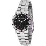 Montre femme karl lagerfeld crystals - r0553100502 bracelet acier argent