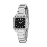 Montre femme karl lagerfeld square classics - r0553102502 bracelet acier argent