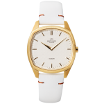 Montre femme knut gadd octagon k02002 - bracelet cuir blanc Montre femme knut gadd octagon k02002 - bracelet cuir blanc