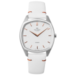 Montre femme knut gadd octagon k02004 - bracelet cuir blanc Montre femme knut gadd octagon k02004 - bracelet cuir blanc
