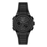 Montre femme lacoste lc33 - 2001478 bracelet silicone noir