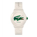 Montre femme lacoste neocroc - 2001404 bracelet silicone blanc