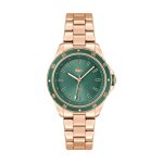 Montre femme lacoste santorini - 2001372 bracelet acier doré rose Montre femme lacoste santorini - 2001372 bracelet acier doré rose
