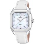 Montre femme lotus - 18968 - 2 bracelet cuir blanc Montre femme lotus - 18968 - 2 bracelet cuir blanc