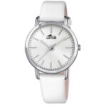 Montre femme lotus trendy l18738 - 1 - bracelet cuir blanc Montre femme lotus trendy l18738 - 1 - bracelet cuir blanc