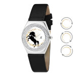 Montre femme mf316 - licorne - noir - so charm Montre femme mf316 - licorne - noir - so charm