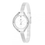 Montre femme mf431 - diamant bracelet aluminium argent - so charm