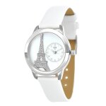 Montre femme mf457 - blanc - bracelet en cuir blanc Montre femme mf457 - blanc - bracelet en cuir blanc