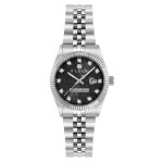 Montre femme philipp plein date superlative - pwnfa0125 bracelet acier argent