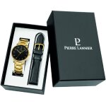 Montre femme pierre lannier - 389c032 essential bracelet cuir noir