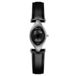 Montre femme pierre lannier ovni - 094l639 bracelet cuir noir