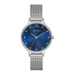 Montre femme skagen skw2307 - bracelet milanais acier argent