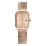 Montre femme tommy hilfiger tea - 1782792 bracelet acier dor rose