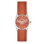 Montre femme zadig & voltaire - zvw1108 bracelet silicone orange