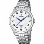 Montre festina classique f20425 - 1 - homme acier cadran argent