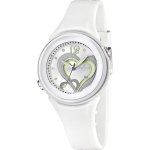 Montre fille calypso k5576 - 1 - bracelet silicone blanc