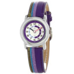 Montre fille certus 647380 - bracelet cuir tricolore