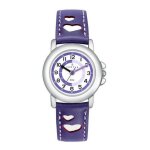 Montre fille certus 647452 - bracelet cuir violet