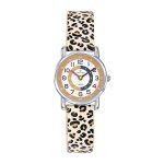 Montre fille certus junior - 647694 bracelet l�opard