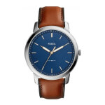 Montre fossil fs5304 - minimalist cuir marron fossil montres