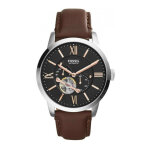 Montre fossil townsman me3061 - montre cuir marron adulte fossil montres