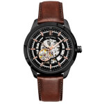 Montre pour homme 330d434 avec bracelet en cuir marron