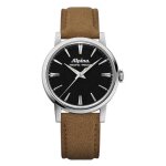 Montre homme alpina heritage tropic - proof handwinding - al - 480b2h6 bracelet alcantara beige