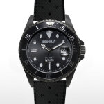 Montre homme beuchat beu1950 - 7 - bracelet silicone noir