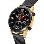 Montre homme boîtier doré lotus montres 01 - 031 smartwatch l50019 - 1 - bracelet noir Montre homme boîtier doré lotus montres 01 - 031 smartwatch l50019 - 1 - bracelet noir