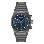 Montre homme boss candor chrono - 1514223 bracelet acier gris Montre homme boss candor chrono - 1514223 bracelet acier gris