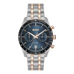 Montre homme boss tourmaster - 1514288 bracelet acier doré rose Montre homme boss tourmaster - 1514288 bracelet acier doré rose