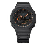 Montre homme avec bracelet noir en r�sine