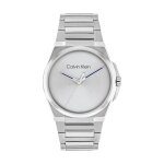 Montre homme calvin klein montres meta minimal - 25200456 bracelet acier argent Montre homme calvin klein montres meta minimal - 25200456 bracelet acier argent