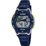 Montre homme calypso digital crush - k5853 - 3 bracelet silicone bleu marine