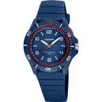 Montre homme calypso sweet time - k5857 - 5 bracelet silicone bleu marine