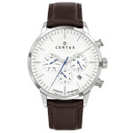 Montre homme certus 611137 - bracelet cuir marron