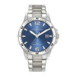 Montre homme certus 616457 - bracelet acier argent