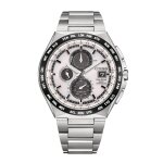 Montre homme citizen radio controlled - at8238 - 84a bracelet titane argent
