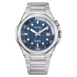 Montre homme citizen series 08 - nb6034 - 58l bracelet acier argent Montre homme citizen series 08 - nb6034 - 58l bracelet acier argent