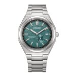 Montre homme citizen super titanium - mechanical nj018080l - bracelet titane argent