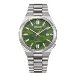Montre homme citizen tsuyosa nj015986x - bracelet acier argent