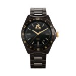 Montre homme le coq sportif montres coq d'or - lc12241nt14b bracelet acier noir Montre homme le coq sportif montres coq d'or - lc12241nt14b bracelet acier noir