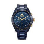 Montre homme le coq sportif montres coq d'or - lc37641blt15b bracelet acier bleu Montre homme le coq sportif montres coq d'or - lc37641blt15b bracelet acier bleu
