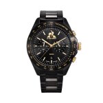 Montre homme le coq sportif montres coq d'or - lc37641nt14b bracelet acier noir Montre homme le coq sportif montres coq d'or - lc37641nt14b bracelet acier noir