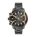 Montre homme diesel montres griffed - dz4668 bracelet acier gris foncé Montre homme diesel montres griffed - dz4668 bracelet acier gris foncé