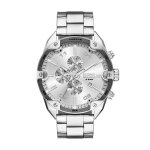 Montre homme diesel montres spiked - dz4677 bracelet acier acier Montre homme diesel montres spiked - dz4677 bracelet acier acier